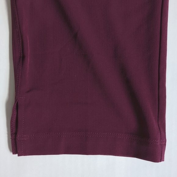 Barko Skechers Uniform Medical Pants S Burgundy Red Purple - Picture 10 of 16
